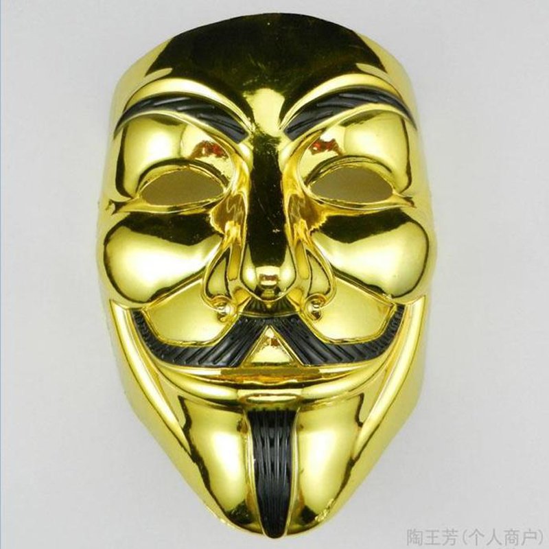 CraftyMask's tweet image. Gold/Silver Halloween Masks V For Vendetta Anonymous Movie Guy Fawkes Mask
# ... craftymask.com/2015-pvc-golds…