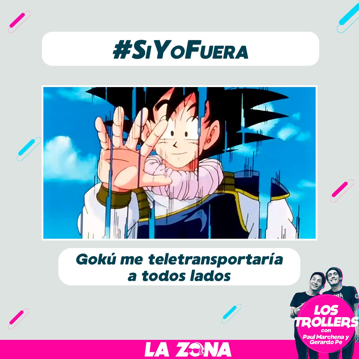 RadioLaZonaFM's tweet photo. ¡Llegaron #LosTrollers y ya estamos Hashtokeando con @GerardoPe_1 y @Paul_Marchena 😎
Comenta con el HT ➡ #SiYoFuera 🤣 https://t.co/KnKnFbgKrL