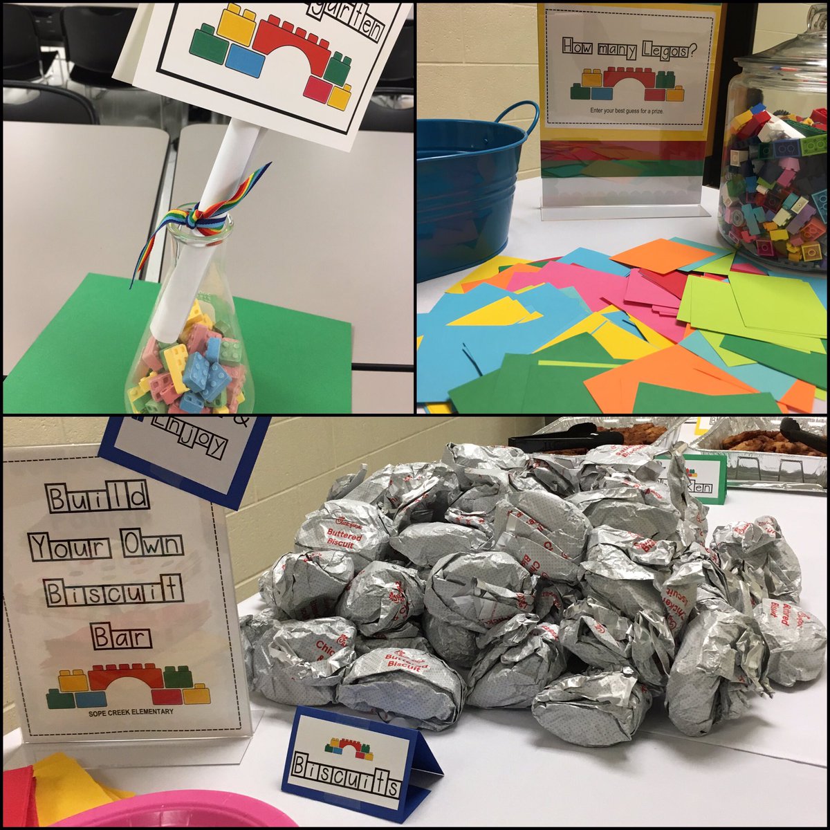 Shout out to Eastlake Chick-fil-A for a wonderful build your own biscuit bar.  Building the future requires a great breakfast and even better partners.