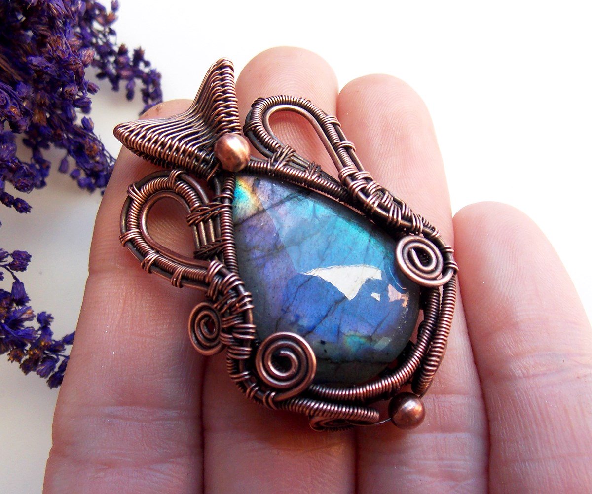 m_w_jewelry's tweet photo. #purple #blue and #green #labradorite #pendant #wirewrapped in aged #copper available in my #etsyshop 😀https://t.co/P6c3QQzNp8 💜
#wirewrap #handmadejewelry #wireweaved #bohojewelry #wirewrappedjewelry #copperjewelry #crystalhealing #gemstobejewelry #rainbow #ornate #jewelry https://t.co/fsaTC9tZ9t