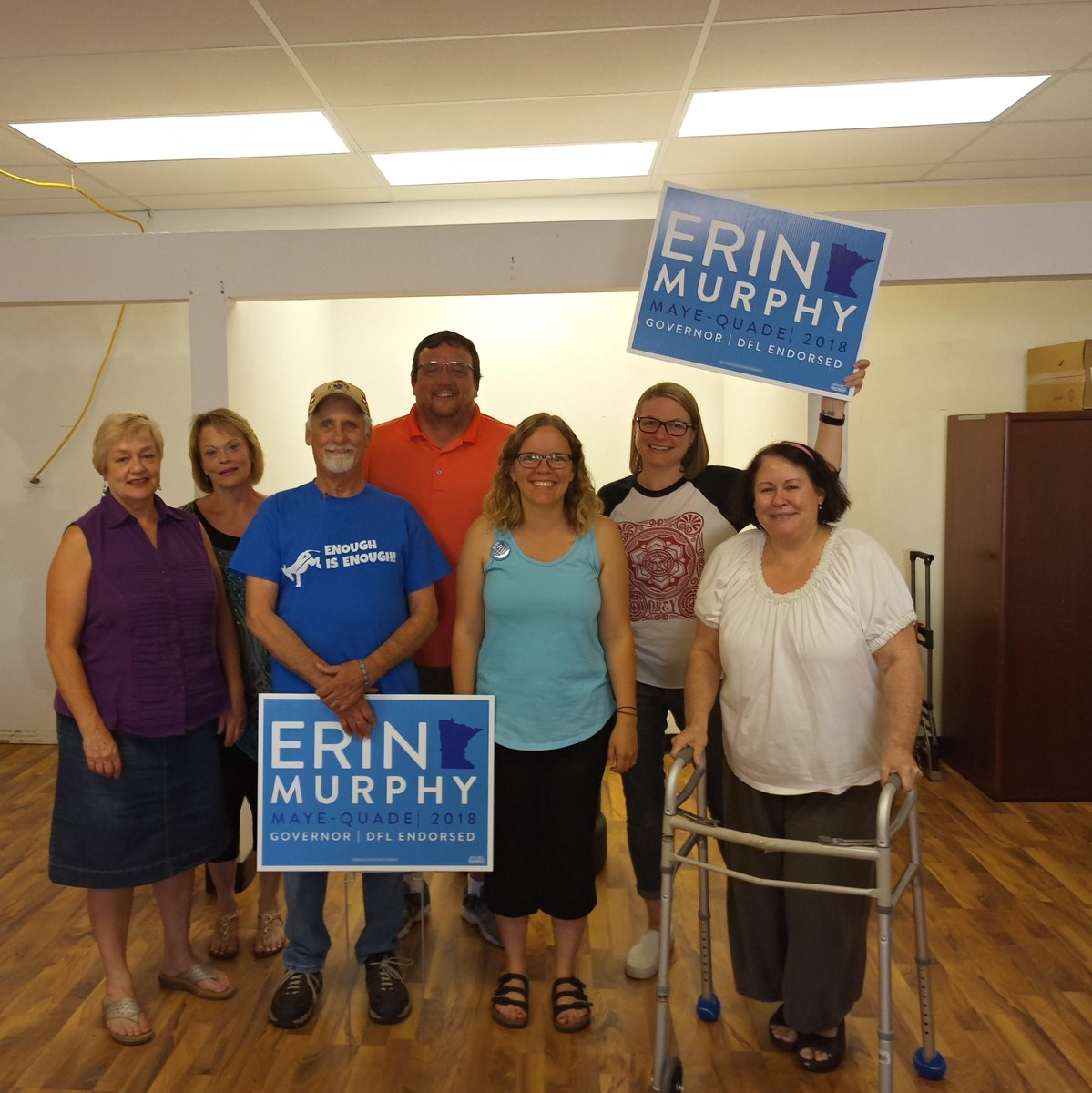 jackieklefsaas's tweet photo. Tuesday #TeamMurphy Phonebank in Moorhead, MN for #PoliticsOfJoy #BlueWaveTakesWork https://t.co/wDRipY6hLo