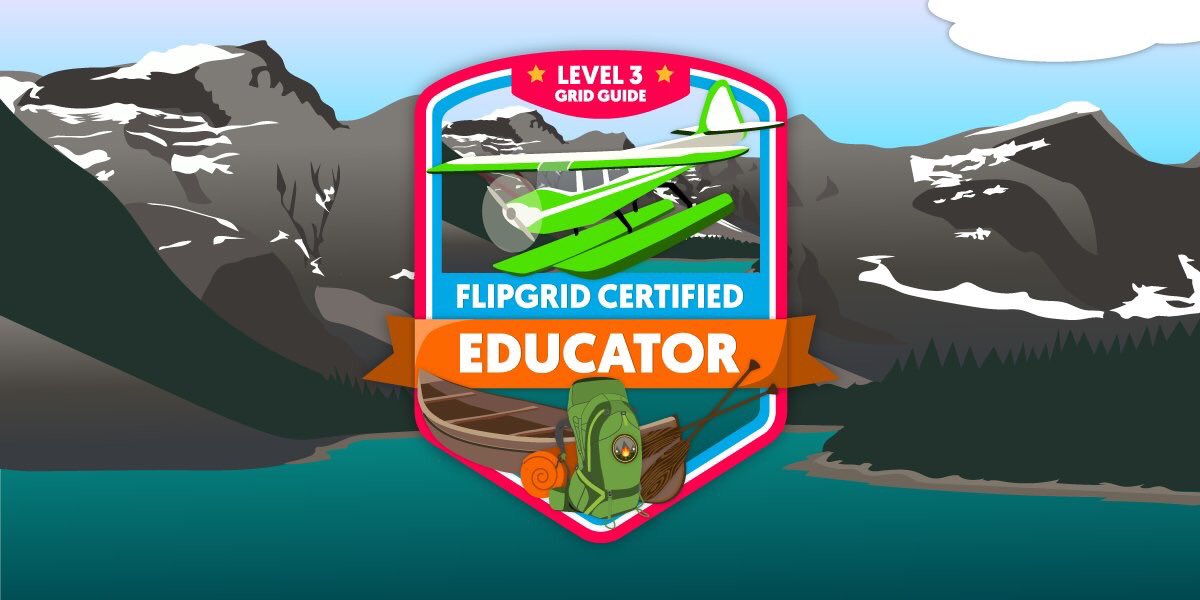 legitkfrauey's tweet image. I’ve kept a biiiig secret for a while and now I get to share! I am OFFICIALLY a LEVEL 3 Certified @Flipgrid Educator... a #GridGuide!!! Being a part of this community make my 💚 so happy, I am so so honored! Tune in 8/1 to #FlipgridLive go find out how YOU can be one too!