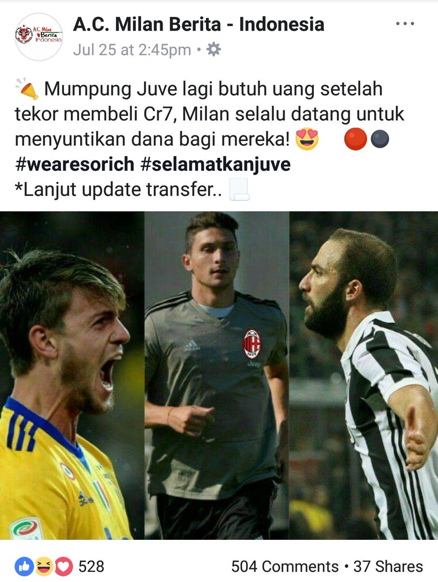 bianconeristore's tweet photo. Iya-in ajalah ya ... https://t.co/t2OBc7uTXt