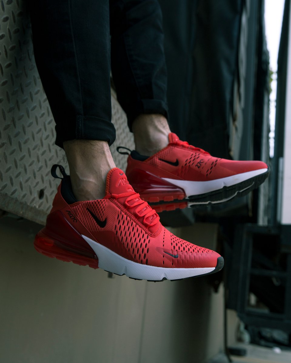 Solelinks Sale Nike Air Max 270 Habanero Red On Sale For 1 Shipped Use Code Rush T Co Duqvmkle0x