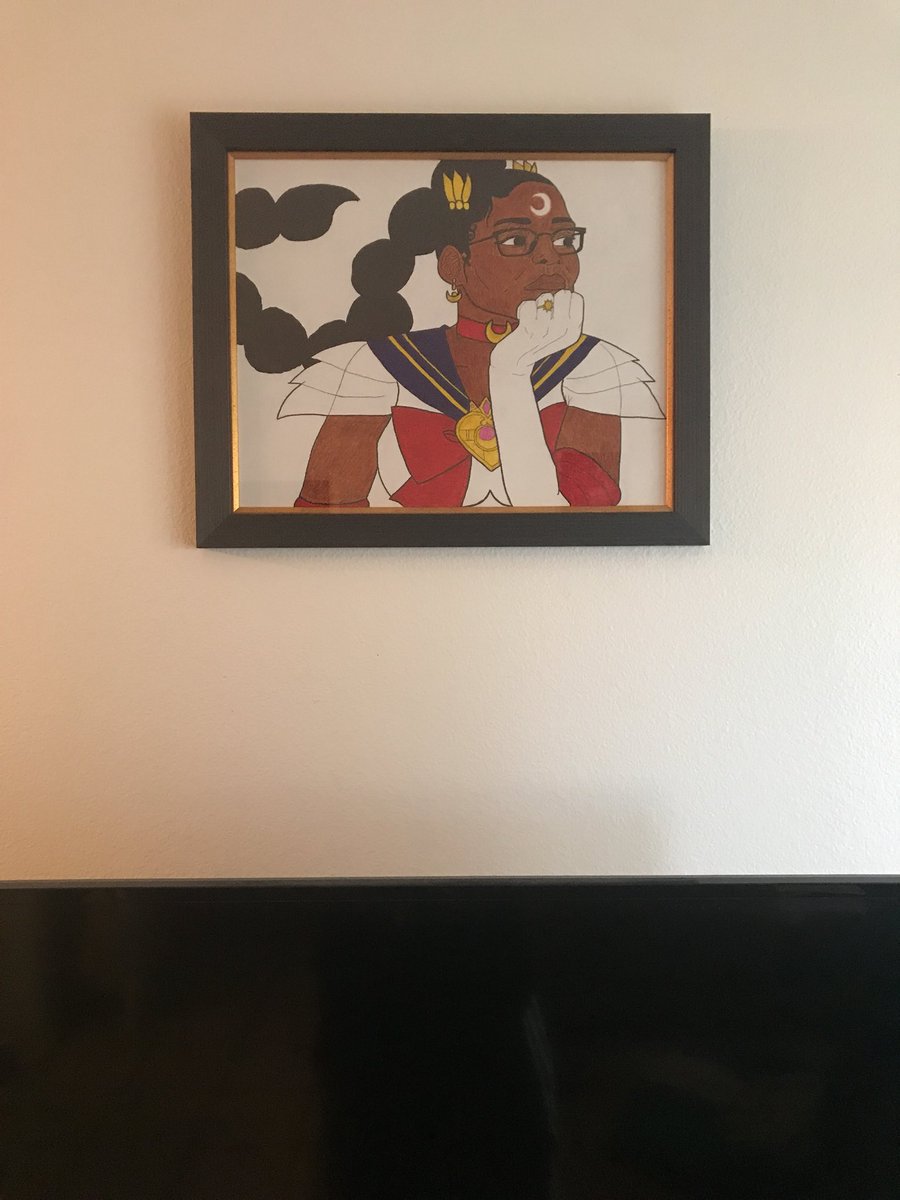 MargaLisha_'s tweet photo. I’m his muse! Tsuki ni kawatte, oshiokiyo!  ✌🏾 https://t.co/eKcsrj05LA