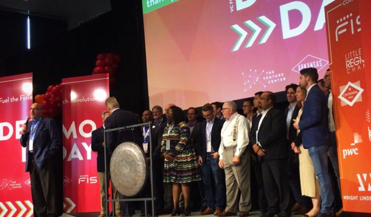 I’m proud of the #innovative work being done through our partnership with the @VCFinTech Accelerator Program. Congratulations to all the #startups presenting at Demo Day 2018.