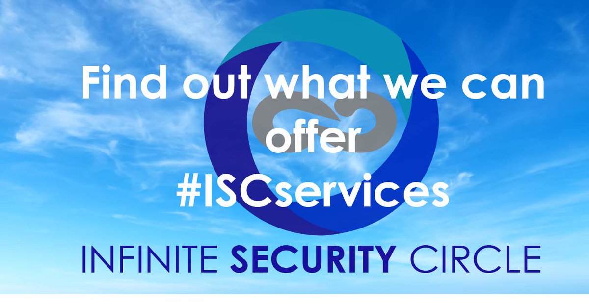 Security_ISC's tweet image. Find out about our services, and how we can help build your security strategies infinitesecuritycircle.co.uk
#ISCservices
