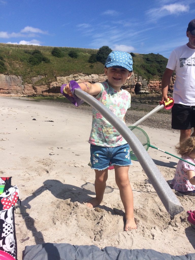 kazziecuff's tweet photo. @Rannoch_Nursery grace is having a fun time at Berwick and can’t wait to tell you all about it https://t.co/f8Hje1m7aV
