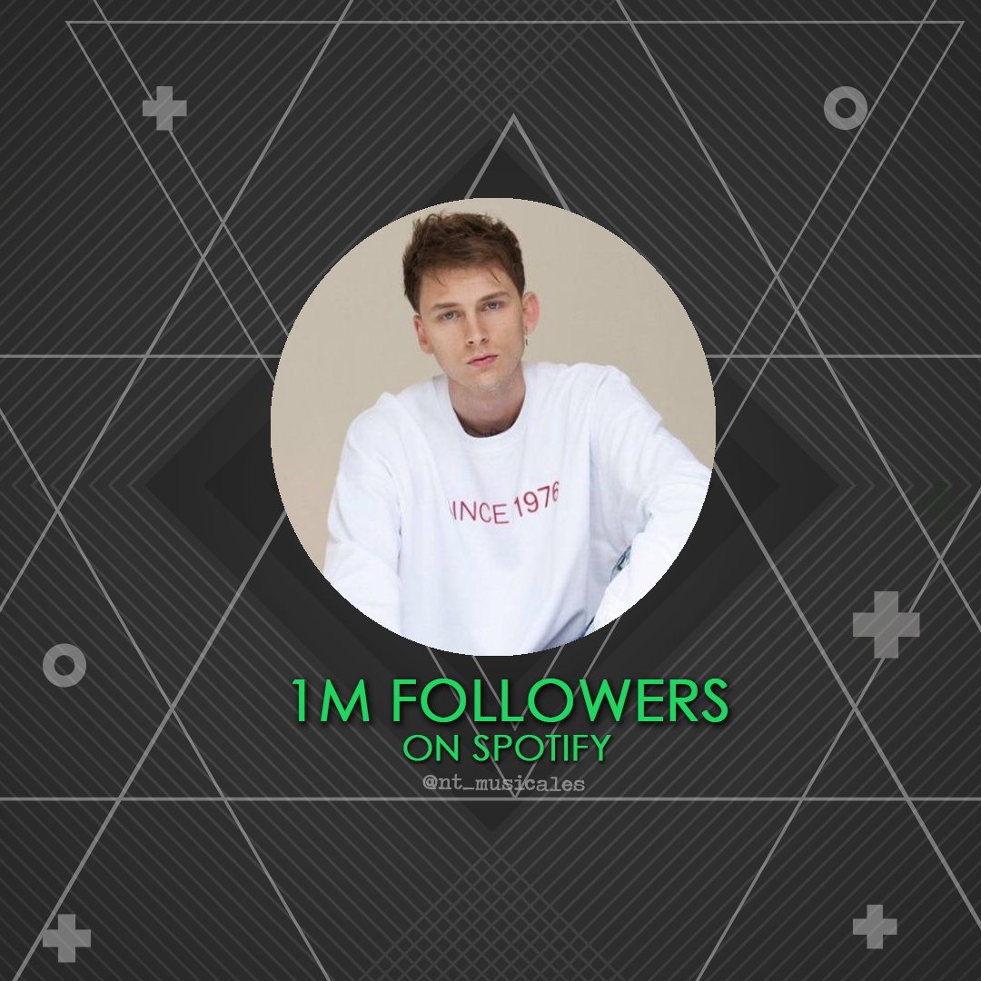 NT_Musicales's tweet photo. #MachineGunKelky ha llegado 1 Millón de seguidores en Spotify. 😍 https://t.co/EWB391905s