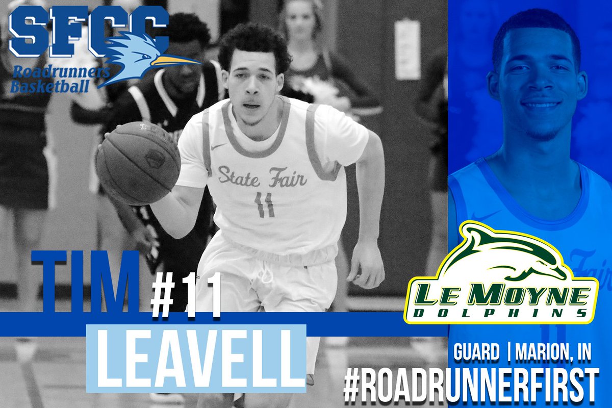 sfccmoAthletics's tweet photo. Congrats to you, Tim! Best of luck at @LeMoyneDolphins! #RoadrunnerFirst #WeAreStateFair >>https://t.co/2LSRKvIL3j<< https://t.co/sJLQDxPYr5