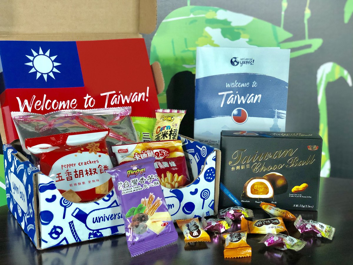 Danielle Frances 📚 (@pokeyluwho) on Twitter photo Hello Taiwan goodies! 🇹🇼
This month’s <a href="/UniversalYums/">Universal Yums!</a> box was filled with many mysterious treats.
Thanks for never disappointing us!
#UniversalYums #Taiwan Hello Taiwan goodies! 🇹🇼
This month’s <a href="/UniversalYums/">Universal Yums!</a> box was filled with many mysterious treats.
Thanks for never disappointing us!
#UniversalYums #Taiwan