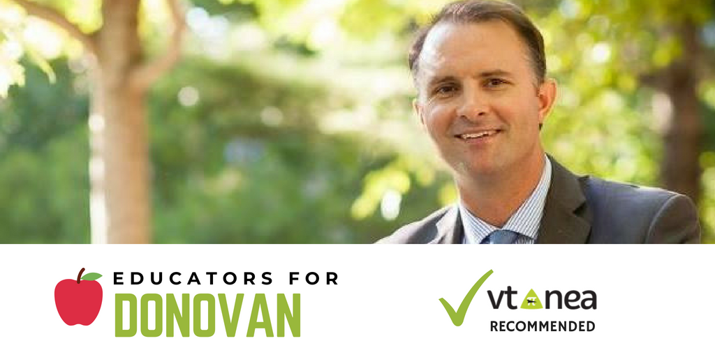 vermontnea's tweet photo. Attorney General TJ Donovan’s first term has been dedicated to doing right by working families. @TJforVermont

✔️His support of public schools and those who work in them is why we recommend a vote for him on August 14th. #vtpoli #vted https://t.co/FRRCFQcTP1