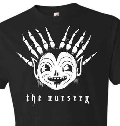 Say hi to our new lil guy - New shirts coming to the shop - Going to be giving some of these away soon when ready 🦇 who wants one? 🦇