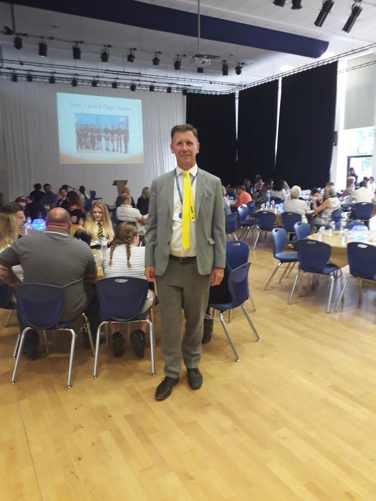 PhilCrompton3's tweet photo. And now my final @FarnboroughAcad awards evening. Always a positive evening. @TrentAcadGroup # shiningbrightly https://t.co/9ydfDQiy7m