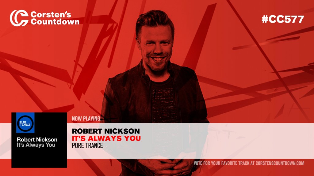 ResonationRadio's tweet photo. 06. Next one up in #CC577, the new @RobertNickson track “It’s Always You” [@ILikeItPure Trance] #CC577 https://t.co/unjSflJgNe https://t.co/t0t31ie5dp