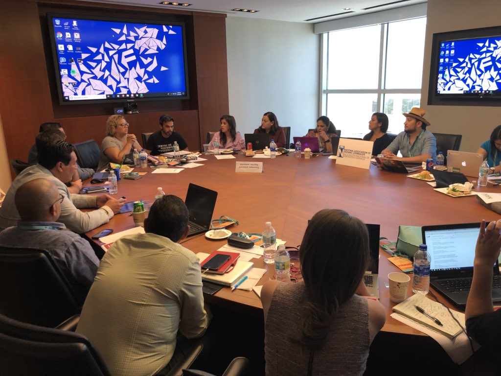 We’re chatting with Puerto Rican journalists who helped with our #ConnectPuertoRico efforts <a href="/knightfdn/">Knight Foundation</a> #NAHJ18