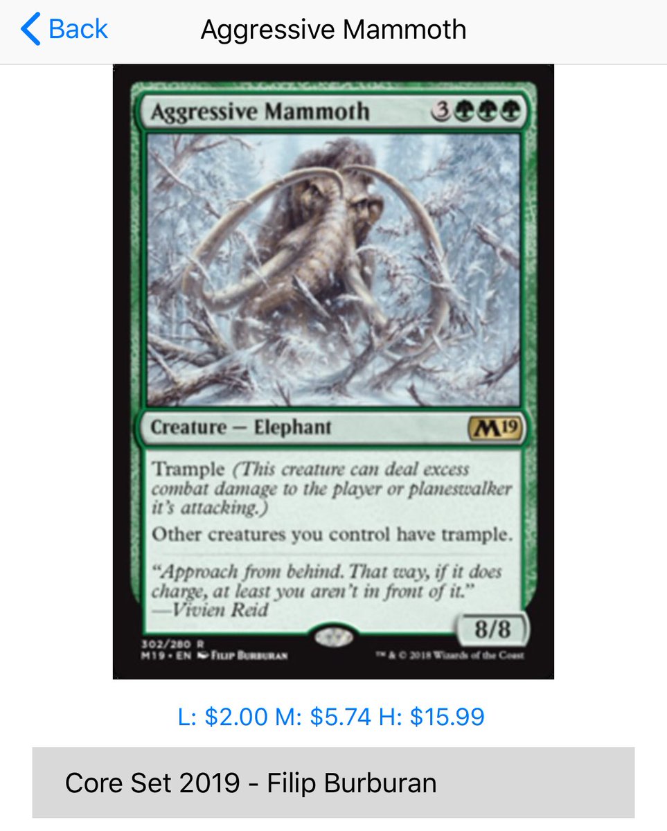 Pondersoftware's tweet image. Anyone want to explain this one? #mtgfinance #MTGM19 
Use Cardstock to for the fastest price info. Link for iOS - tinyurl.com/ydb28k3a
