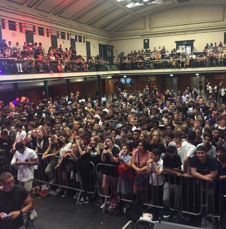 UncreativeUncut's tweet photo. The faceoff between KSI and Logan Paul did not last long due to the derogatory insults towards his family and girlfriend @chloebennet.  Cutting the press conference short,  Logan Paul decided to leave .I think it’s safe to say the overall winner was the crowd. https://t.co/qa8XyKkynZ