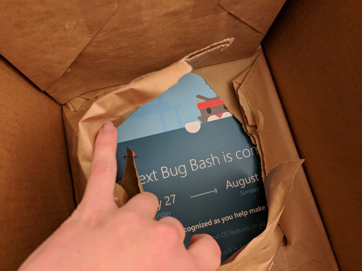 The next bug bash is coming! July 27 to August 5