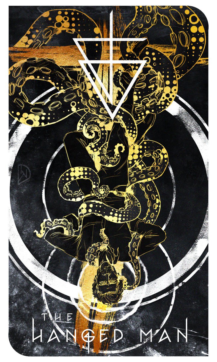 dizinky's tweet image. 「   ☩   △   ⌈   ⊙  ☩    」

Picked the linework of four of my #Constantine art pieces that were quite dark tarot card-esque and turned them into these graphic cards.