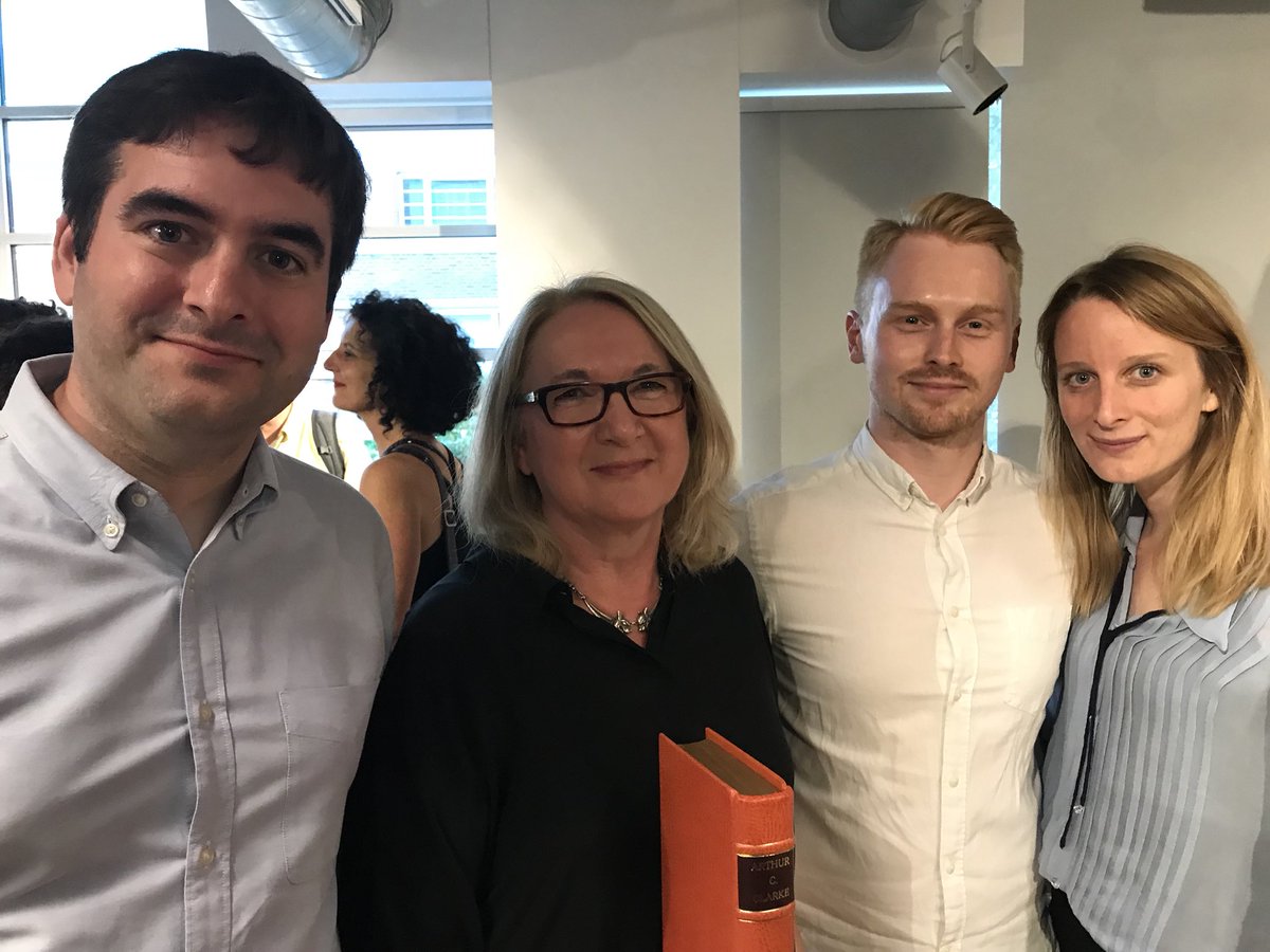 garrycharnock's tweet photo. Well done @annecharnock winner of the 2018 @ClarkeAward https://t.co/WNb8PcDnG0