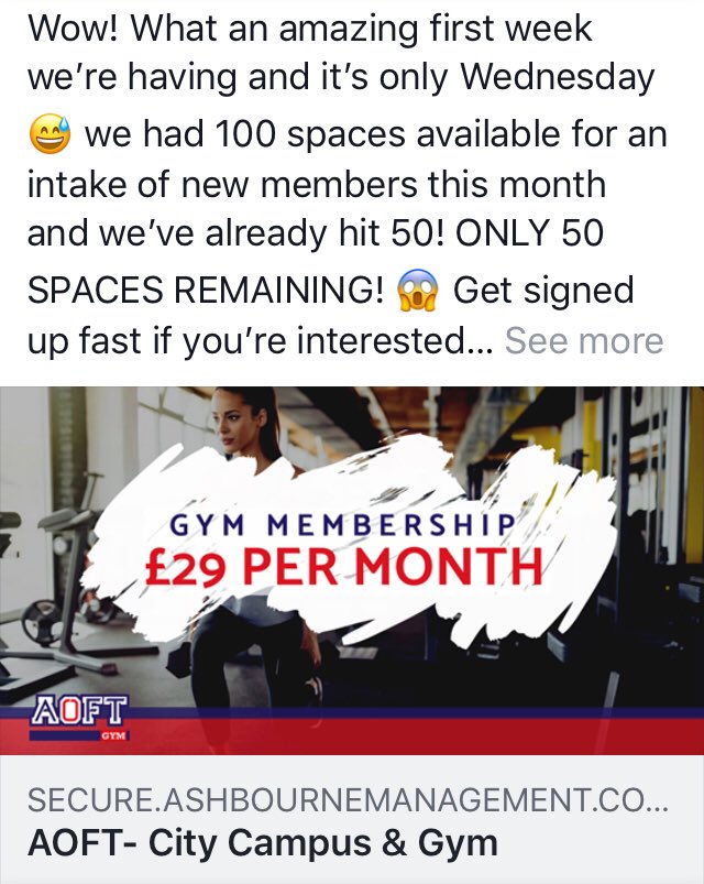 BenfieldGym's tweet photo. Get signed up get Fit 
@BenfieldGym AOFT
New Gym 
Open only 2 days already lots of interest 
🏃‍♀️🏃🏼‍♂️👇 https://t.co/zJnJSK1KMm
