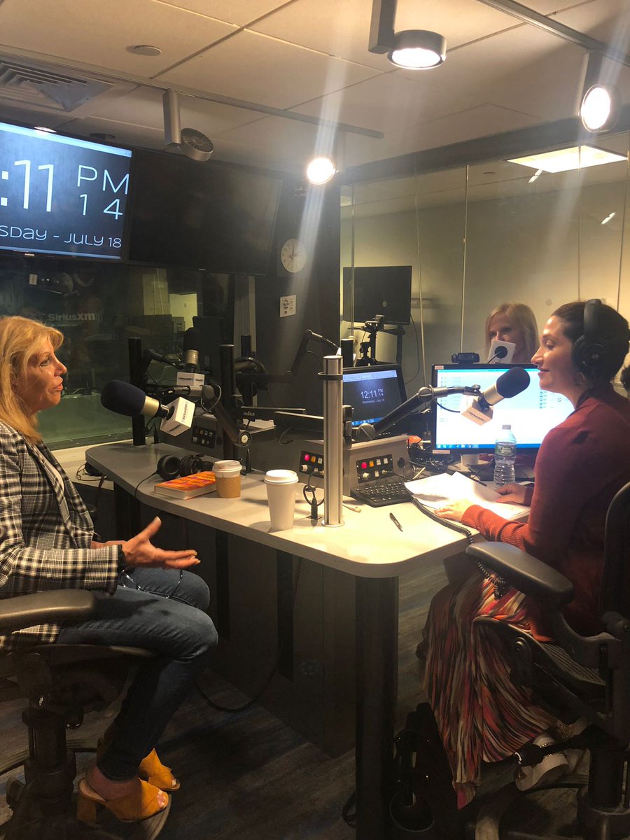 DottieHerman's tweet photo. I had a wonderful time at @siriusxm today! So great to see @randizuckerberg again and join her on #DotComplicated with @fridapolli! A great conversation about business and self-made women. https://t.co/y1FWKMqUkl