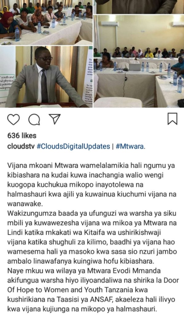 doorofhopetz's tweet photo. #Vijananakilimo
#NSYIA
#ASDP2
#VSIPaneldiscussions
#VSIclinics
#YouthPower
Mkakati wa kitaifa wa ushirikishaji vijana kwenye kilimo. https://t.co/ev1eGTc0RI