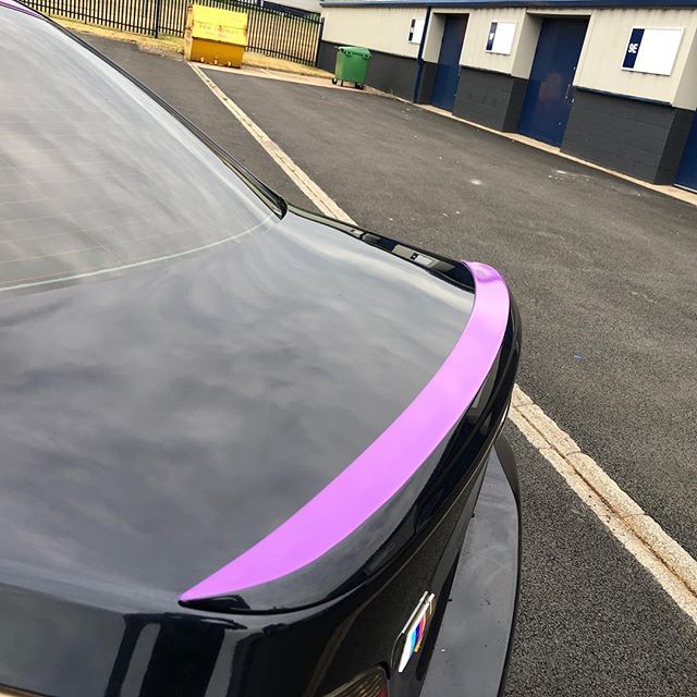 JakeWrapper's tweet image. Something a bit different for the bimmer👌🏼
Customer wanted to match the roof and spoiler accent with the wheels, it’s a pretty good match when the wheels are clean 🙃
From full wraps to accents, get in touch for pricing 📩jake@basewraps.co.uk
#basewrap… ift.tt/2NrX9Np