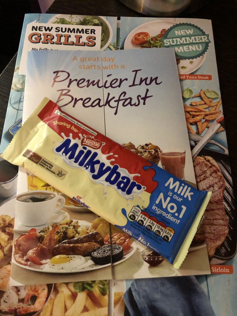 Why stay with a competitor when Premier Inn provide great service through great people... the PI WoW is just another great piece of the culture. Thank you for the cheeky chocolate bar <a href="/PILongford/">Premier inn Longford</a> . <a href="/katesharpe69/">Kate Sharpe</a> <a href="/SDEBDD/">simon ewins</a> <a href="/WeAreSUGM/">WeAreSUGM</a> <a href="/SpencerGraydon/">Spencer Graydon</a>