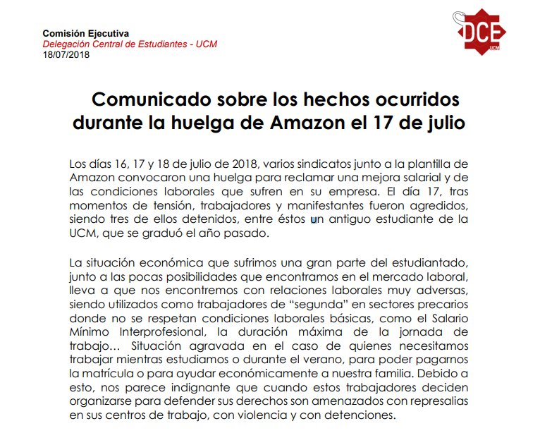 Delegación Central de Estudiantes UCM tweet media