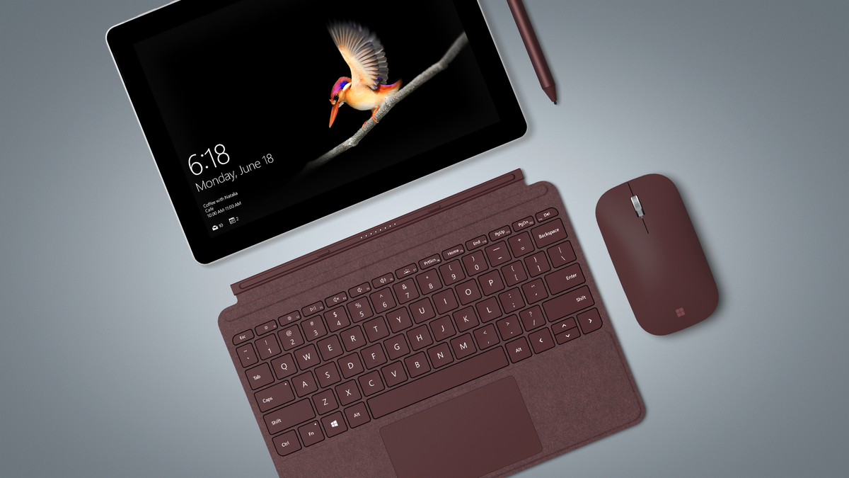 surface's tweet photo. Make your Surface Go shine with the right accessories. #SurfacePen and #SurfaceMobileMouse give you the full experience you need to do the things you want. https://t.co/Zs3UEWJOLx https://t.co/7imtK8vtgR