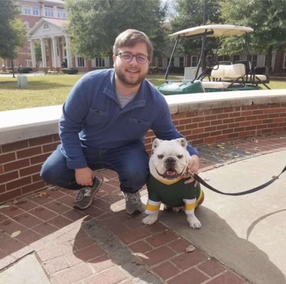 ATUSigEp's tweet photo. Happy belated birthday to our official Brother Jerry the Bulldog! He accepted a bid from us a few years back and he’s the best looking member in chapter!!! #VDBL #atujerry #jerrythebulldog https://t.co/ViiVrXmhVb