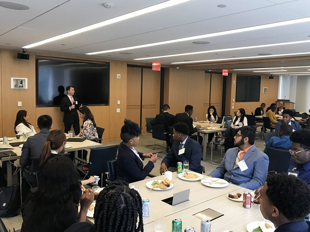 Mayer_Brown's tweet photo. Mayer Brown and @jac_esq were happy to host @YABLeaders at the firm’s NY office for presentation day at NY Summer Business Camp 2018 #YABSummer #YAB2018 https://t.co/L9sjyYnrIk