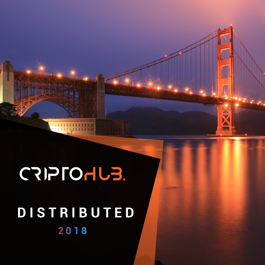 criptohubbrasil's tweet image. Nos dias 19 e 20 de Julho Glauco Gobatto estará representando nossa empresa CriptoHub em São Francisco para a conferência DISTRIBUTED 2018, próxima do Vale do Silício, a capital tecnológica Americana, com as maiores exchanges do mundo ! 

#exchanges #criptohub #Distributed2018
