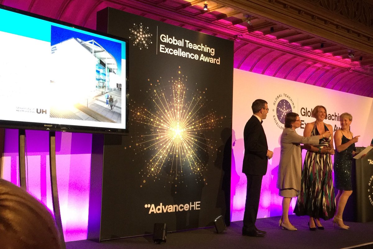 FrankHaddleton's tweet photo. University of Hertfordshire - Global Teaching Excellence! https://t.co/XjvNPXs5OC