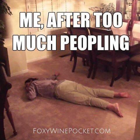7026saki's tweet photo. For real! 😂😂 Need drinks... STAT! #focusingonmyownpeeps #lifeistooshortforbullshit #toomuchpeopling https://t.co/JgQ4pPveW7