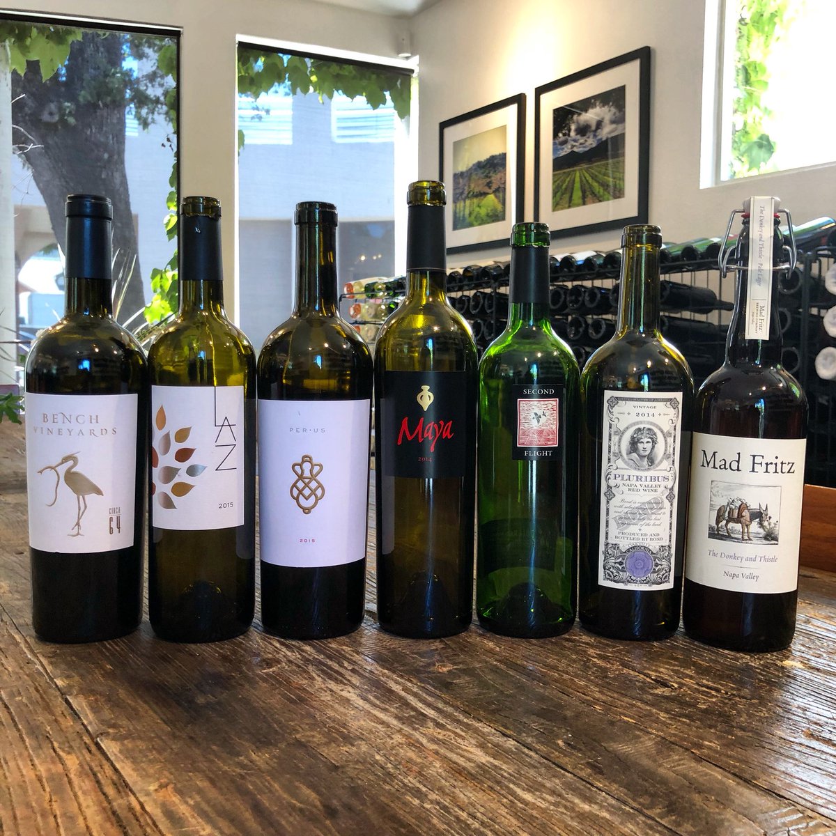 KerrinLaz's tweet image. quite the tasting today- a Cult/Centurion Tasting for guests in town from Memphis🍷 #wine #winetasting #yountville #napavalley #winecountry