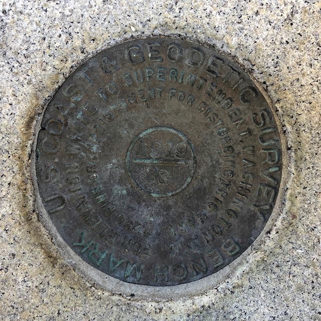 HighStrungLoner's tweet photo. US Coast Geodetic Survey #plaque #embedment #medallion #coast #geodetic #granite #bronze #pwm #portland #portlandmaine #maine #iphonex https://t.co/qs0wbs1mWV https://t.co/dPpqkbO2Dx