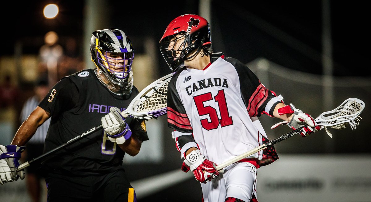 ICYMI | <a href="/CanadaLacrosse/">Team Canada Lacrosse</a> will take on <a href="/IrqLax/">Haudenosaunee Dehoñtjihgwáés Team</a> in the <a href="/2018WorldLax/">FIL World Lacrosse Championships 2018</a> semi-finals tomorrow at 11:00am ET. The game will be shown live on <a href="/TSN_Sports/">TSN</a> 2, TSN.ca and the TSN app.
