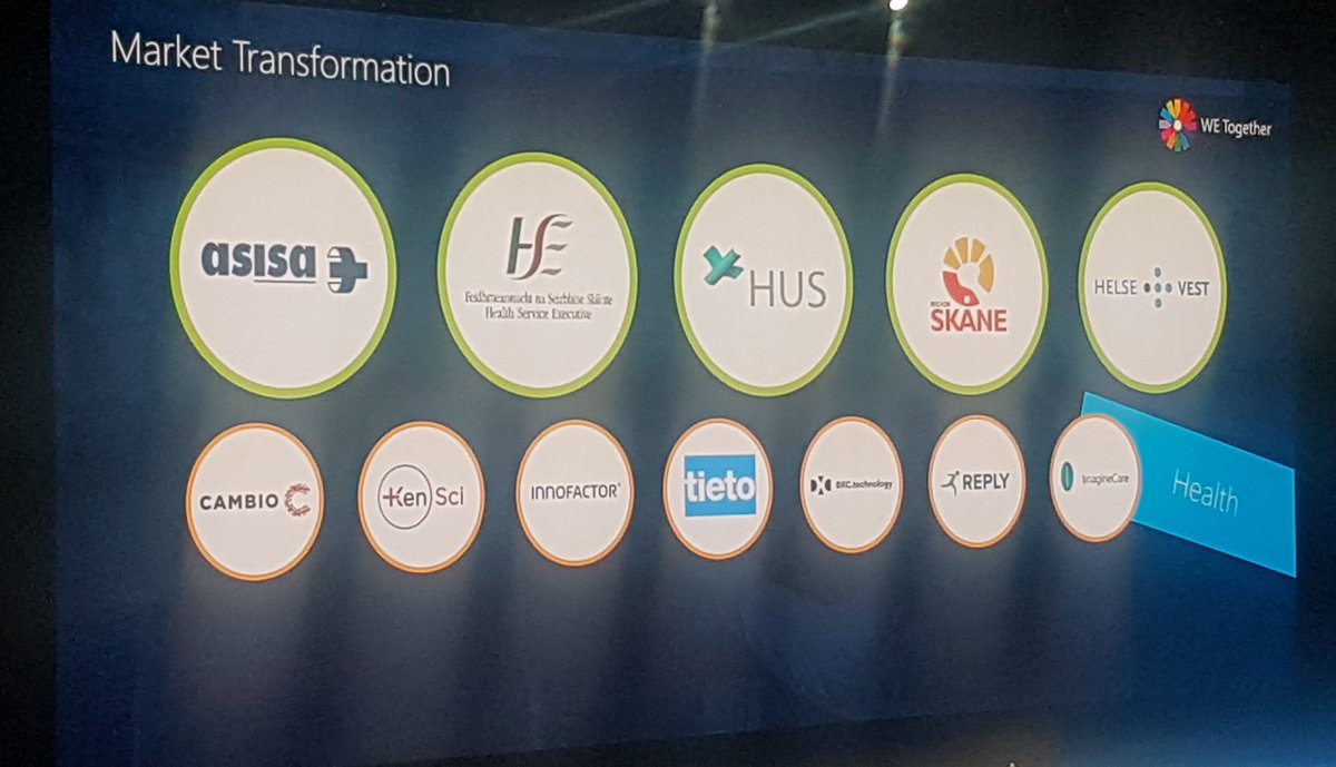 Great healhcare digital transformation cases and we are part of it @innofactor #hus #virtualhospital #MSinspire #wetogether