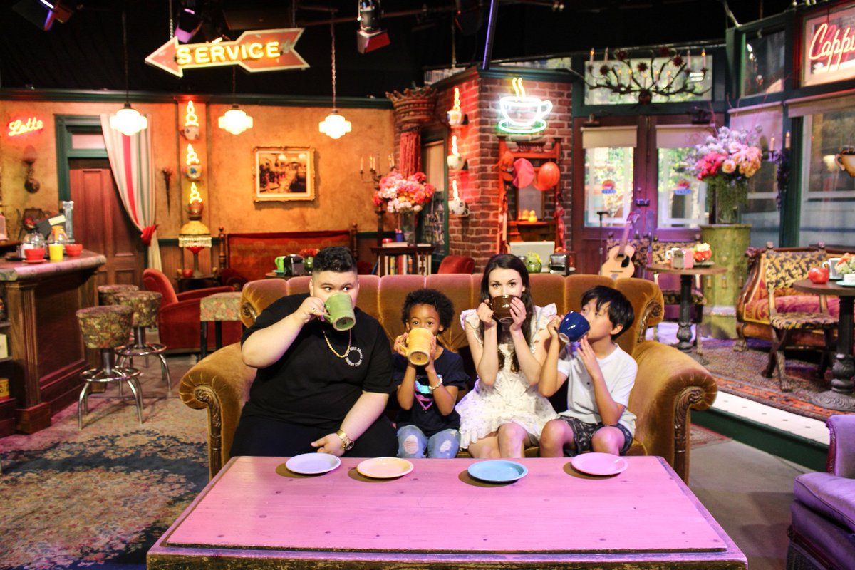 We loved welcoming some of the cast of #SHAZAMMovie from the DC family and showing them around Warner Bros. Studios! 🎬