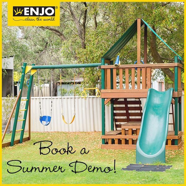Have you thought about a Summer Demo? Would you like to see how ENJO can help outside? Not just for garden furniture and equipment but the car, garage, windows and bikes etc? Call your ENJOpreneur and get a date in the diary today!