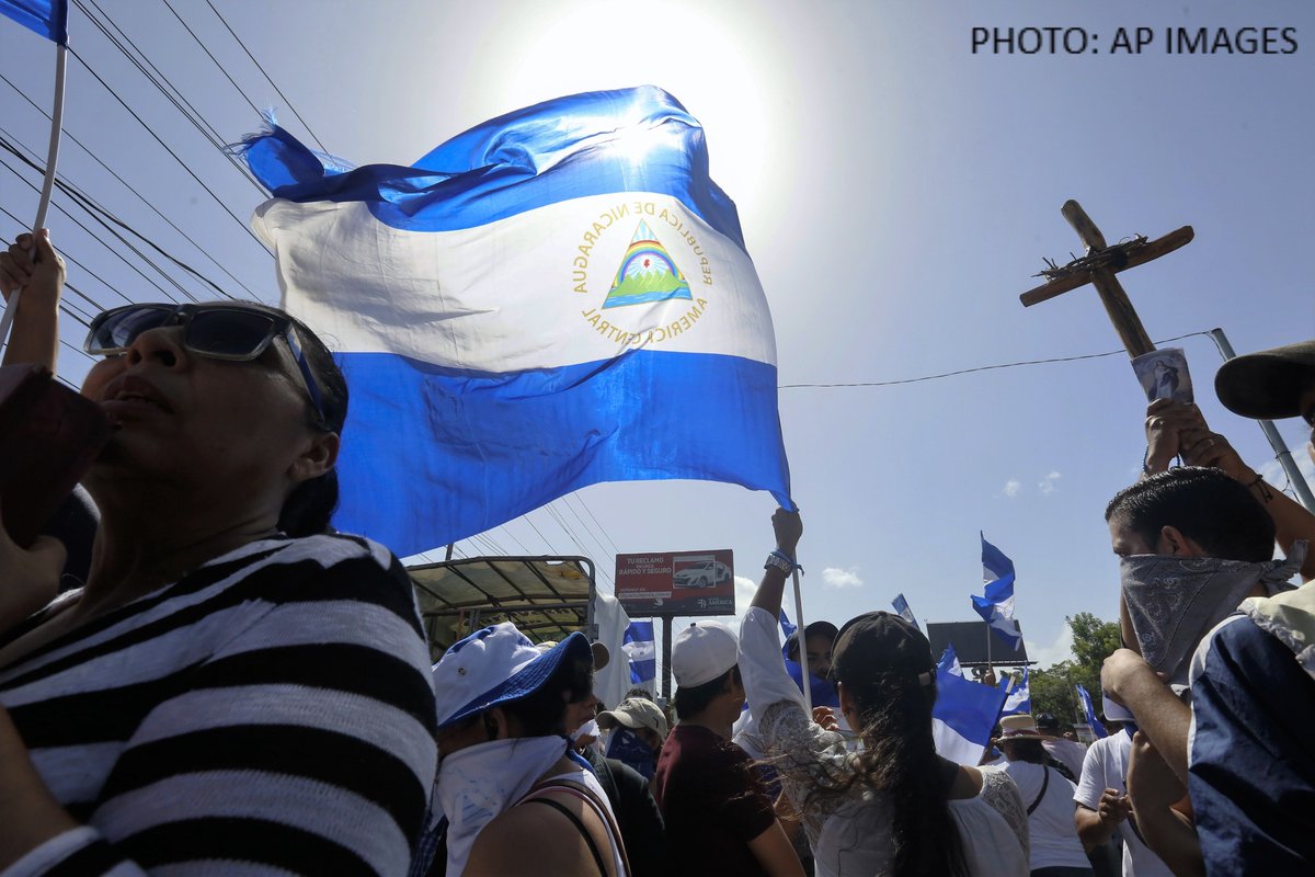 Apreciamos el papel crucial de la #IglesiaCatólica como mediador entre las fuerzas controladas por el gobierno y el pueblo de #Nicaragua. #Ortega/Murillo socavan su legitimidad e ignoran la voluntad del pueblo al atacar la mismísima institución que designaron para mediar.