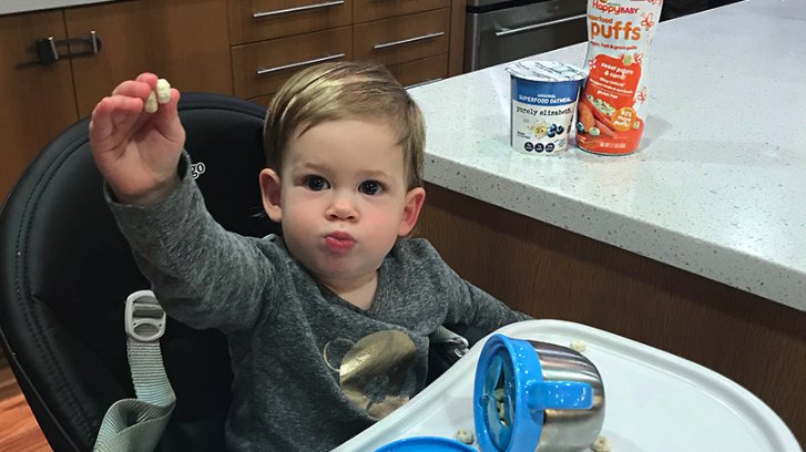 FamAndGlam's tweet photo. Shai is growing so quickly, so it's important he eats healthy and gets the nutrients he needs. What are your go-to #HealthySnacks? https://t.co/YtoSjW1fn5 https://t.co/s4FuuDzfs1