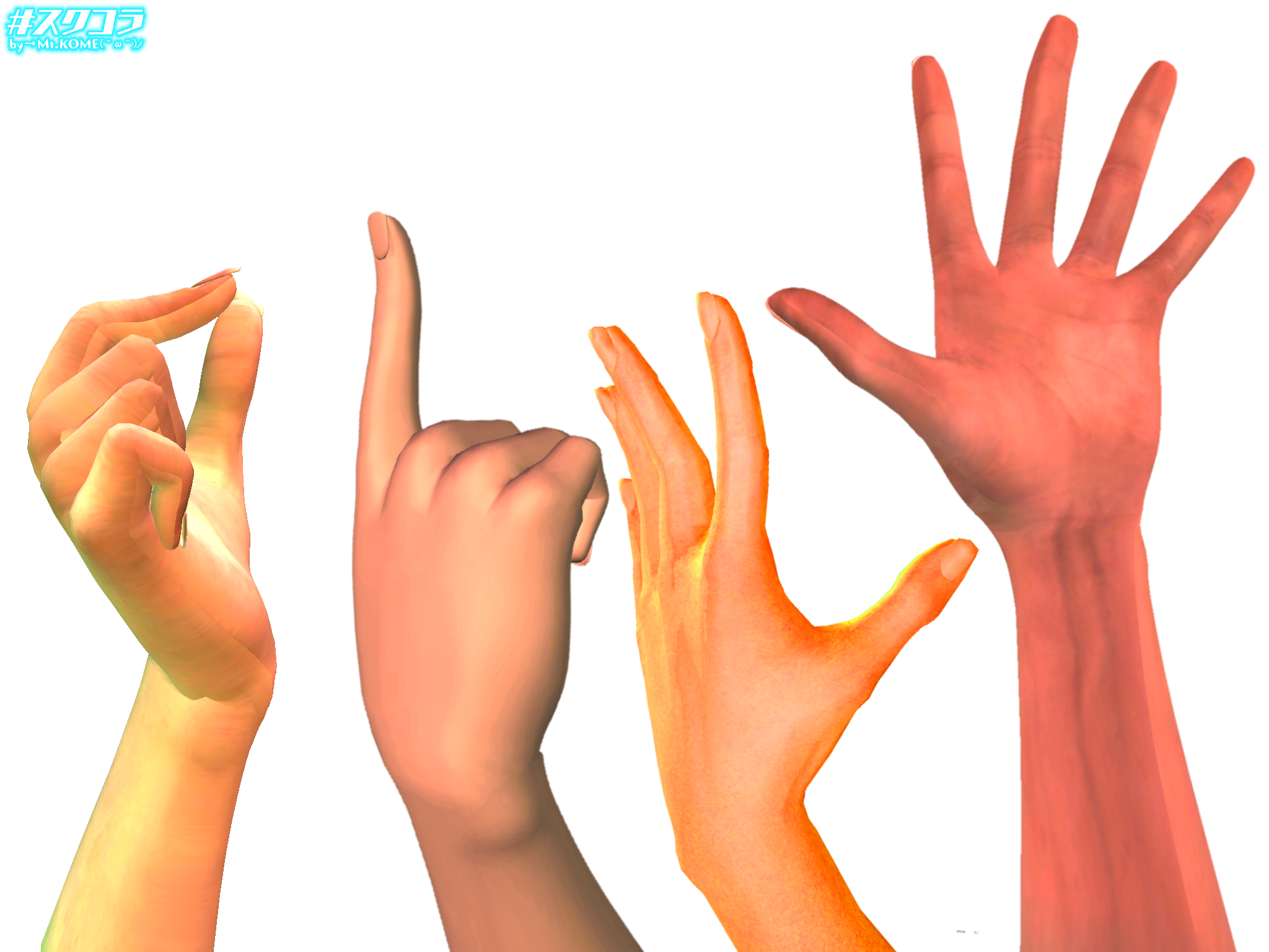 Mt Kome スクコラテスト スクコラ カラーバランスやコントラストなどなどを微調整しながら色を合わせ まぁ いっか な着地点をみつけたら 移殖作業はおしまい 次のステップへ たとえば 右手が直線的すぎ ネックレスのチェーンが浮いとる