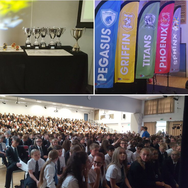 AstreaDearne's tweet photo. What a fantastic celebration today, whole school house assembly #congratulationsphoenix #quicktidyup followed by the sports awards. Finally seeing our leavers video in TES top 10 for the second year running. https://t.co/xMWyUo72rp