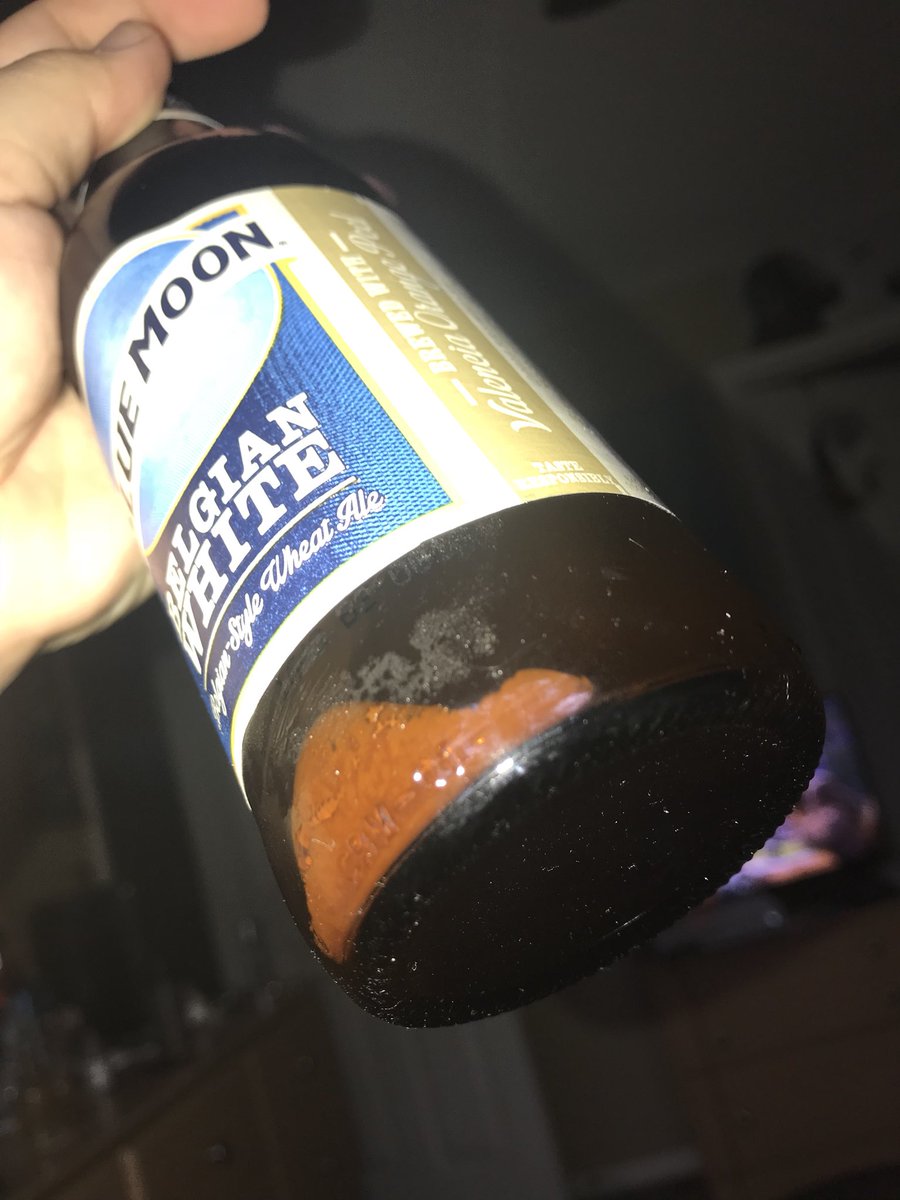 Why Does My Blue Moon Have Stuff Floating in It?