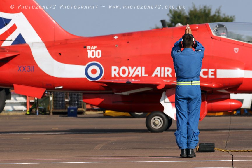EssexHebridean's tweet photo. The @rafredarrows jets returning on Saturday at @airtattoo - and Circus 6 @_361degrees waiting to marshall @RAFSynchro1 back onto the line. #CircusAtWork #RAFATCircus18 https://t.co/vIa25nMfXB
