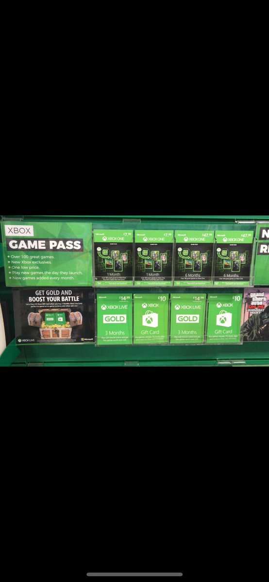 TabbyLoaf's tweet photo. Get gold and boost your battle
£10 free digital credit when you buy 3 months #XboxLiveGold subs from tomorrow perfect for #Fortnite
#SaveTheWorld half price at the moment and #Season5 just getting going - great time to jump in
#Battlepass #Battlebundle #FortniteAtGame https://t.co/3x8YmWXLi7